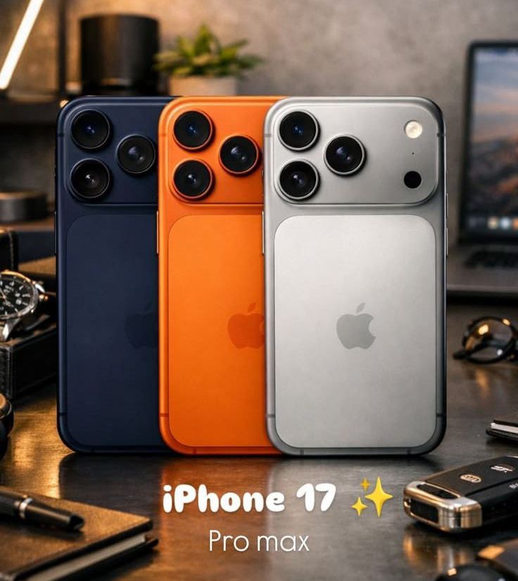 گوشی طرح اپل iphone 17promax حافظه 128 رم 8 گیگابایت