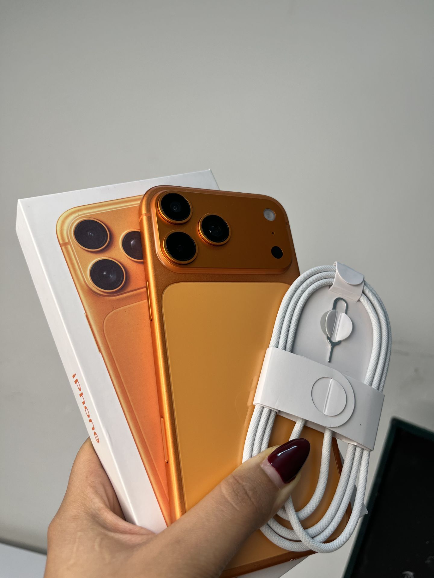 گوشی طرح اپل iphone 17promax حافظه 128رم 6