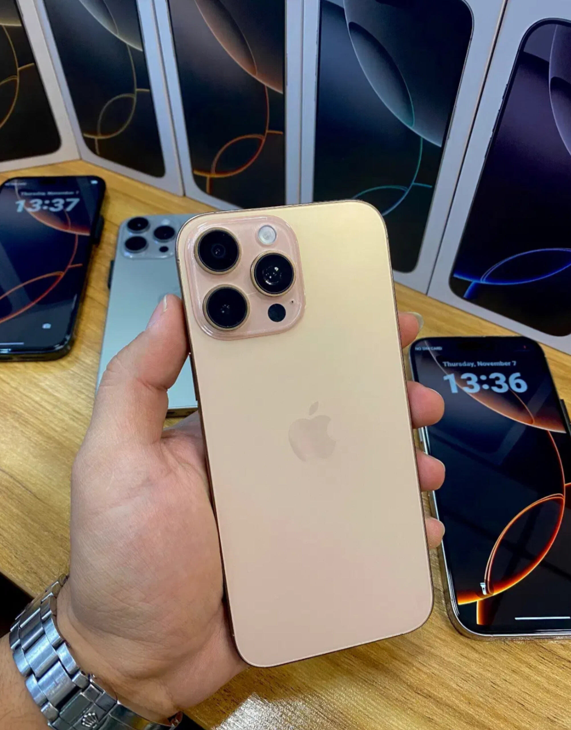 گوشی طرح اپل iphone 16promax|حافظه 256رم8گیگابایت